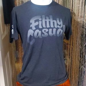 DEEP SILVER BLACK TEE